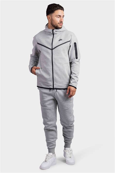 nike tech fleece grijs heren|nike tech fleece.